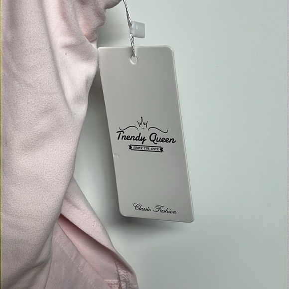 Trendy Queen Pink Fitted Ruched Tank Top - Picture 3 of 9